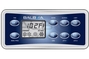 ovládací panel Balboa pre lacné vírivky